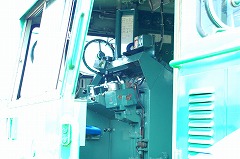 ノロッコの運転台