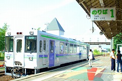 ヨーロッパ調の駅