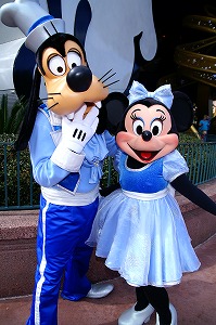 ミニーちゃんとグーフィー